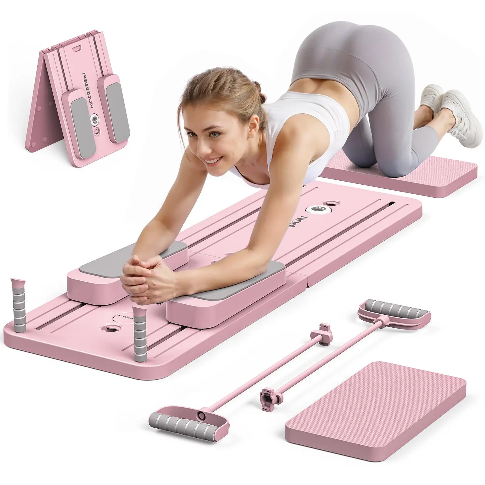 Pilate Yoga Workout - Foldable Pilates Board Multifunction Abdominal Core