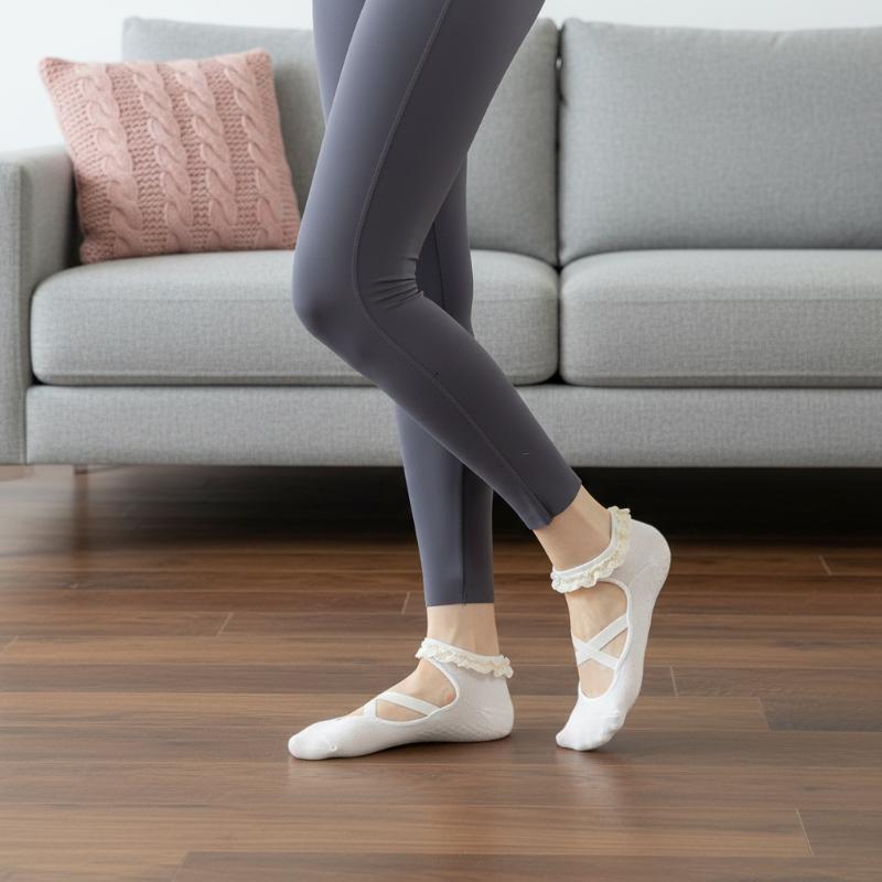 1Pairs Cute Lacework Pilates S - Pilates & Yoga Vida recension och pris